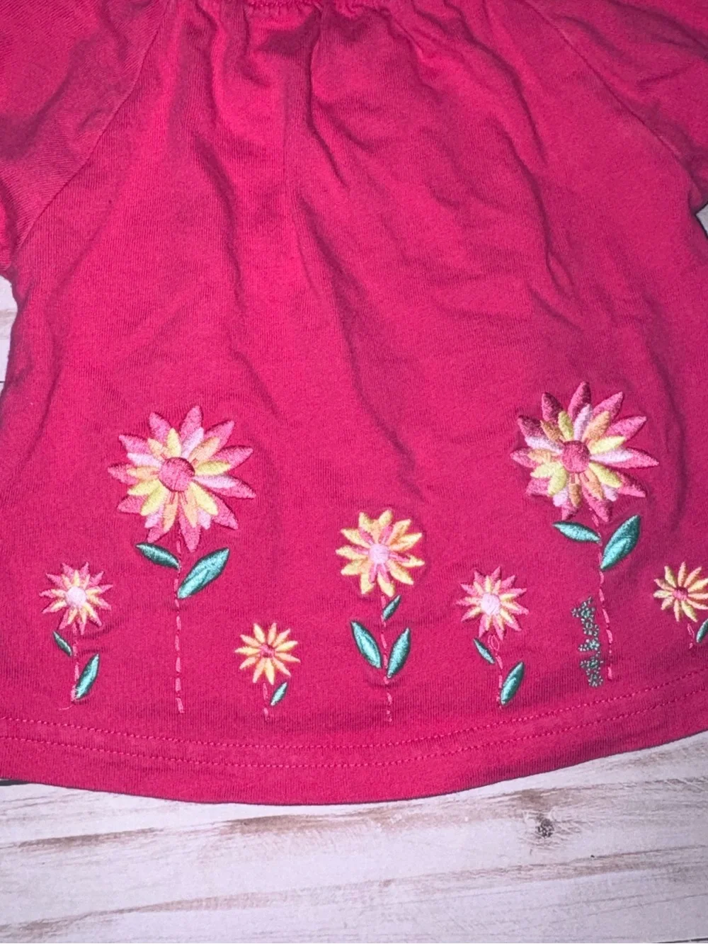 Oshkosh top with flowers